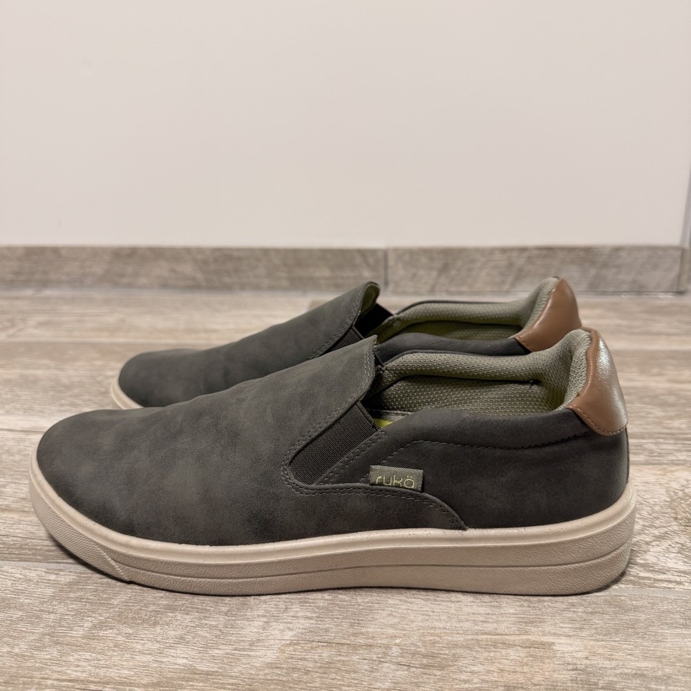 Ryka Women's‎ Vic Slip On Arch Support Shoes Alpine Green Size 9